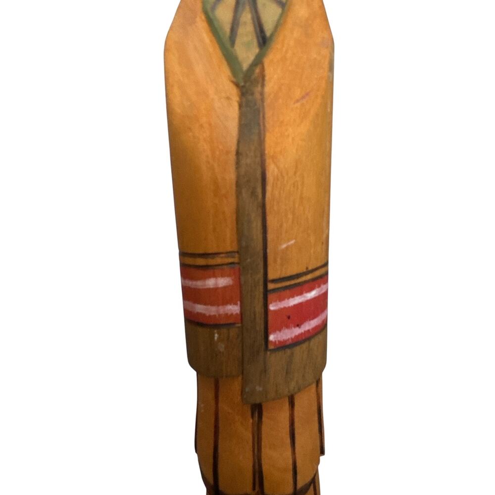 Hand Carved and Painted Southwest Native American Totem Figure - Picture 10 of 10
